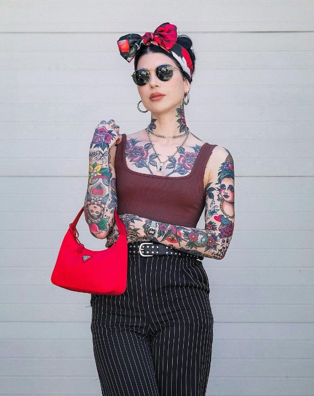 Annɑ Meliani: The Tattooed Model Redefining Beauty Standards in Fashion - mysteriousevent.com