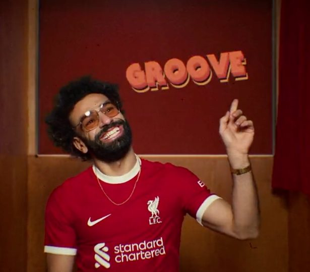 Mo Salah featured in the video