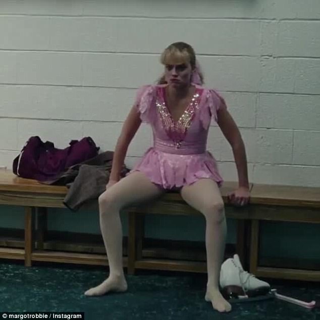 Dedicated: Margot trained extensively for her role in I, Tonya, and managed to perform practically all of the on-ice dance moves