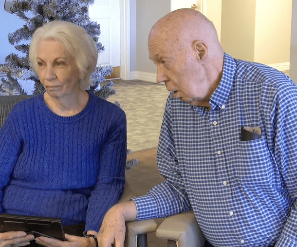 True Love: Elderly Couple that met as toddlers and married as teens celebrate their 64th wedding anniversary