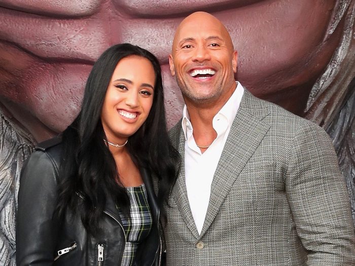 Dwayne Johnson Supports Daughter Simone Garcia Johnson Joining WWE: Video