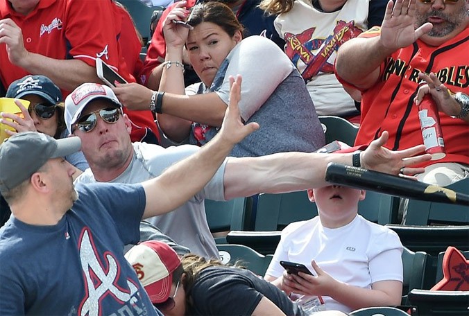 Man Activates “Superdad Powers” When Baseball Bat Rockets Toward His Son's  Head.