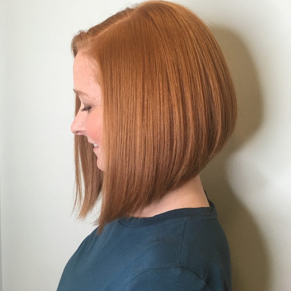 Chic Medium-Short A-Line Bob for Thin Hair