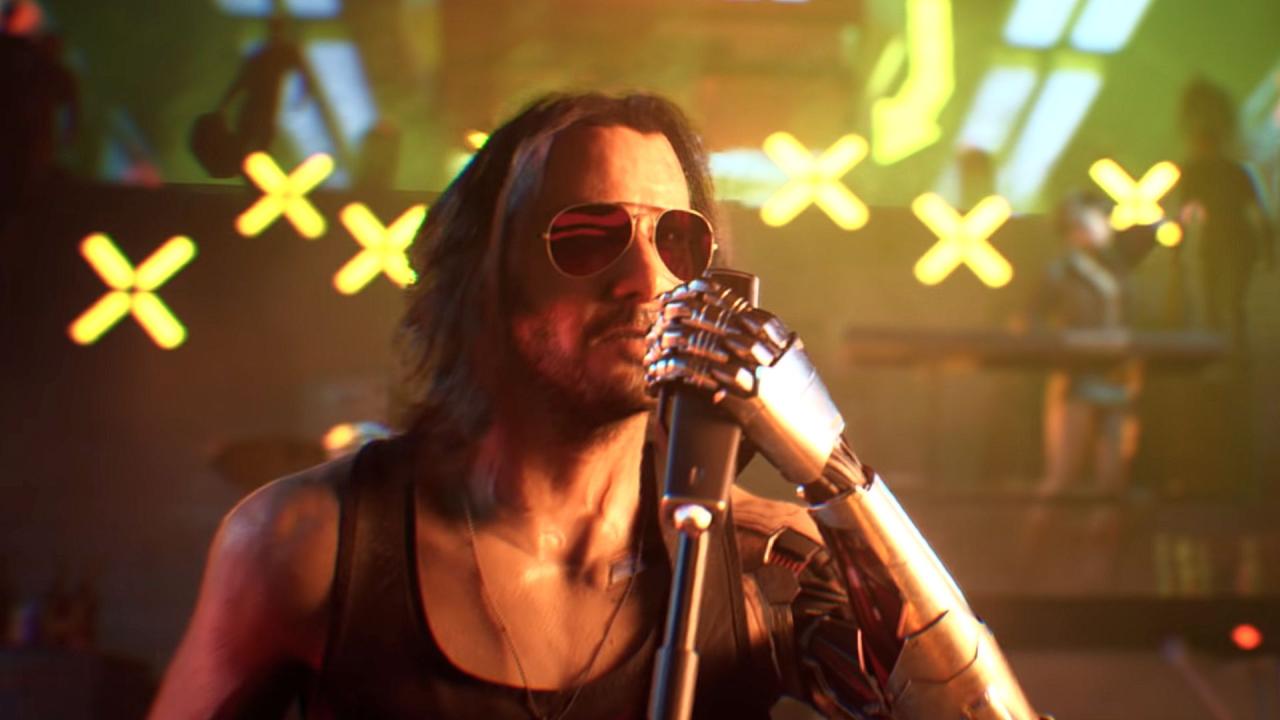 Cyberpunk 2077 comes alive as Keanu Reeves works on new rock music |  PCGamesN