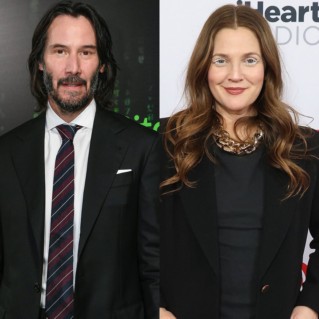 Drew Barrymore Recalls "Ride of My Life" on Keanu Reeve's Motorcycle - E! Online